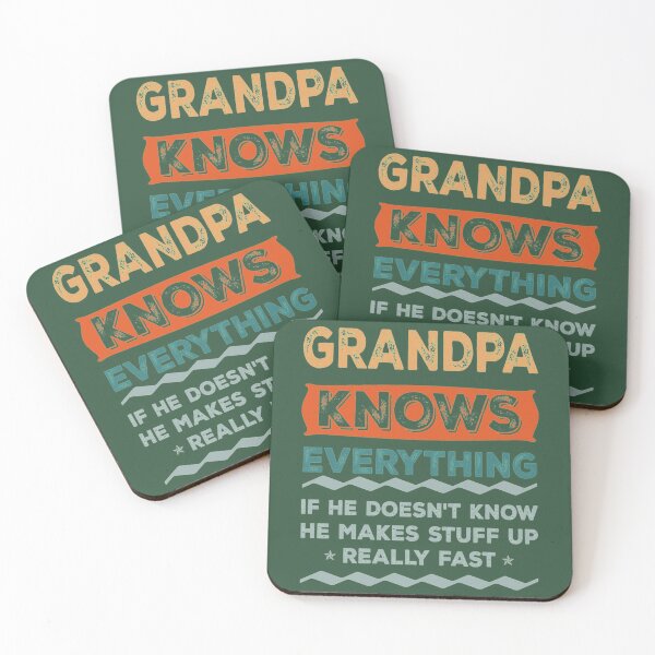 Item preview, Grandpa Knows Everything Funny ShirtMens Grandpa Knows Everything Shirt Pops Grandpa Christmas designed and sold by SouthernYall.