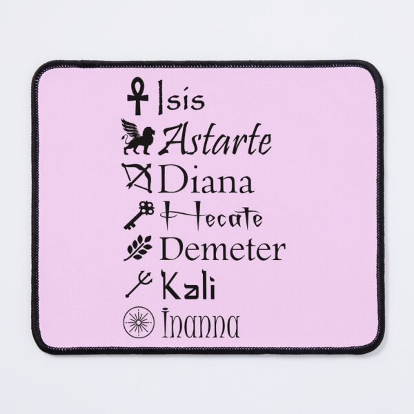Item preview, Seven Goddess Chant designed and sold by Prints4Pagans.