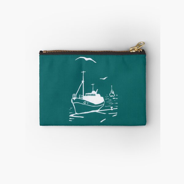 Item preview, Trawlers - Comrades in Turquoise designed and sold by RachelPrints.