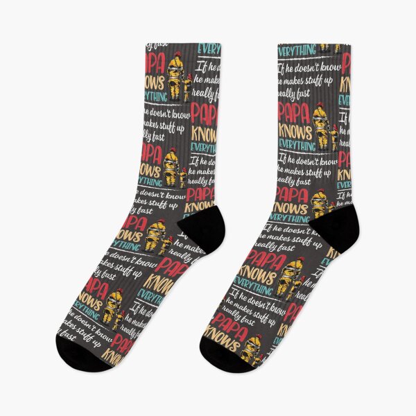Item preview, Papa Knows Everything Papa Knows Everything If He Doesn't Know He Makes Stuff Up Really Fast Happy Grandpa designed and sold by SouthernYall.