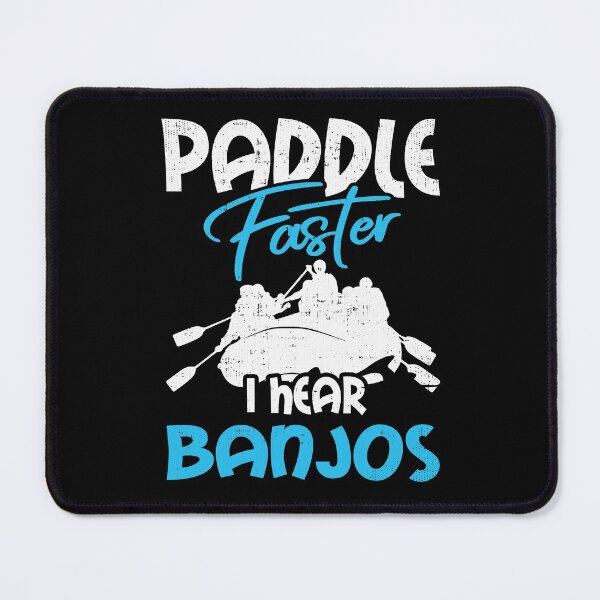 Item preview, Canoe Tee For Women and Men - Paddle Faster I Hear Banjos Long Sleeve T-Shirt designed and sold by heaneyrowe.