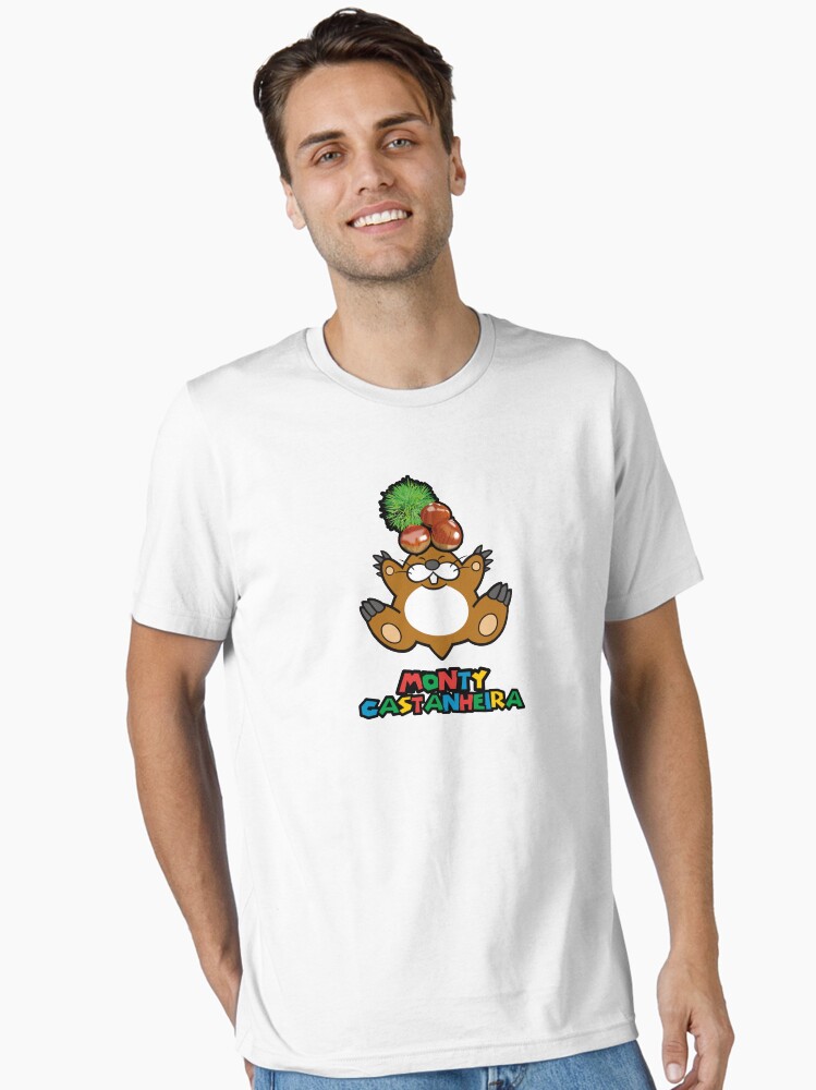 Imagen 1 de 7, Camiseta esencial con la obra Monty Castanheira, diseñada y vendida por RecunchoGamer.