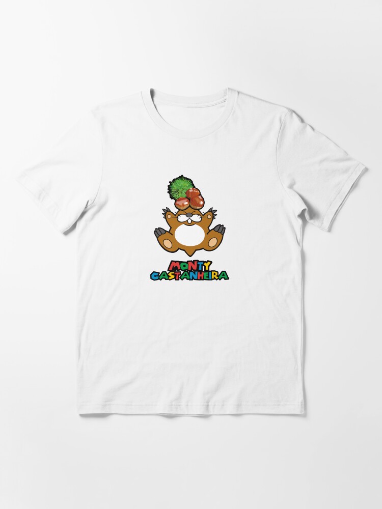 Imagen 3 de 7, Camiseta esencial con la obra Monty Castanheira, diseñada y vendida por RecunchoGamer.