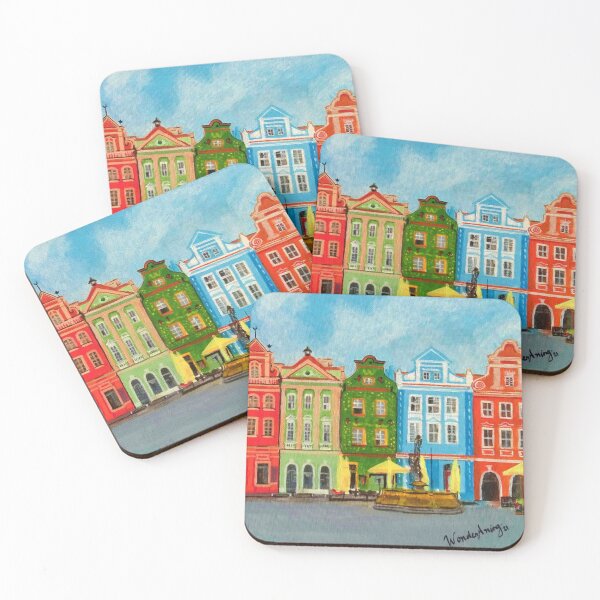 Item preview, colorful buildings designed and sold by WONDER-ANING.