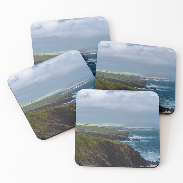 Item preview, Atlantic ocean, mountains and beautiful cloudy sky, this is the Dingle Peninsula on Ireland’s Wild Atlantic Way, southwest Atlantic coast designed and sold by AlbertMi.