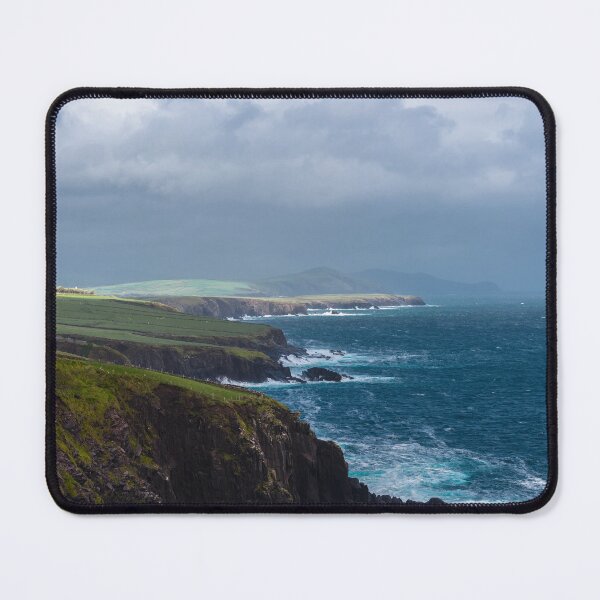 Item preview, Atlantic ocean, mountains and beautiful cloudy sky, this is the Dingle Peninsula on Ireland’s Wild Atlantic Way, southwest Atlantic coast designed and sold by AlbertMi.