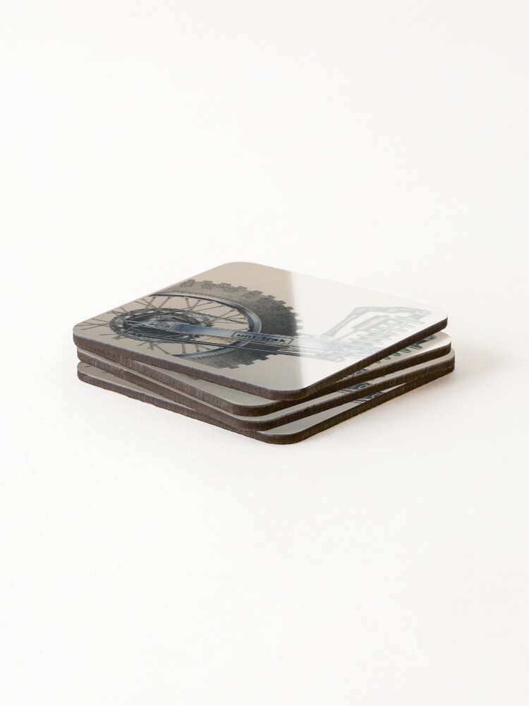 Thumbnail 4 of 5, Coasters (Set of 4), Engineer, Rider, Hot Rod Garage, designed and sold by Englefield.