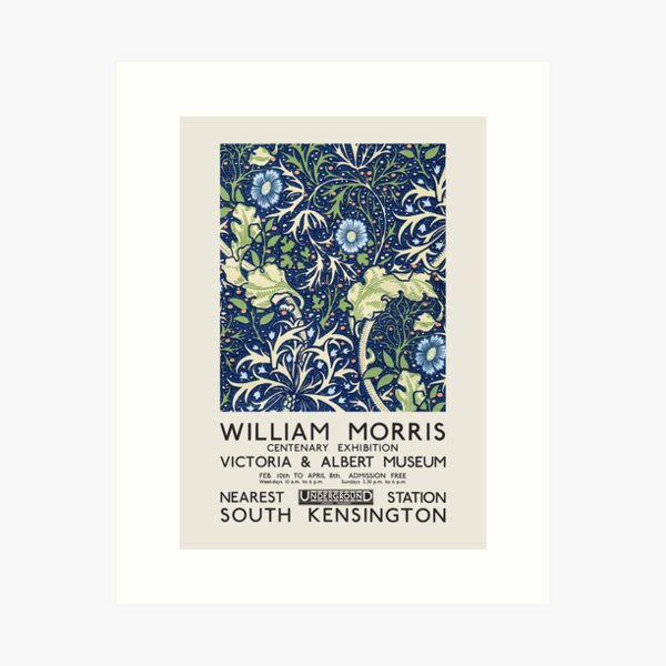 Item preview, WILLIAM MORRIS - Victoria & Albert Museum Exhibition designed and sold by artdesignco.