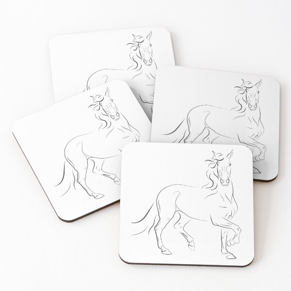 Item preview, Andalusian horse ink  designed and sold by Radka Arbesová.