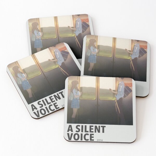 Item preview, A silent voice anime minimalist poster designed and sold by paper bag.