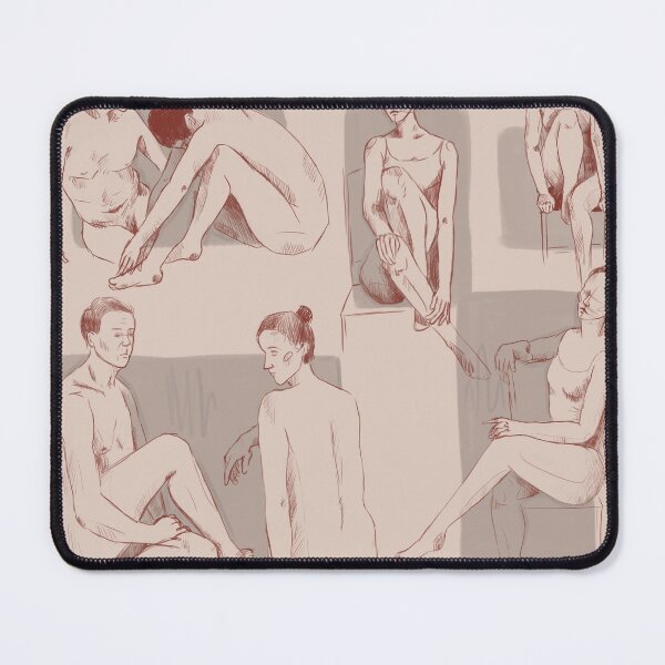 Item preview, Girl's and man's sketches in red color designed and sold by darkmoonlight-.