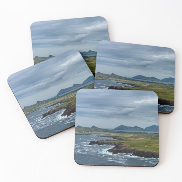 Item preview, Atlantic ocean, mountains and beautiful cloudy sky, this is the Dingle Peninsula on Ireland’s Wild Atlantic Way, southwest Atlantic coast designed and sold by AlbertMi.