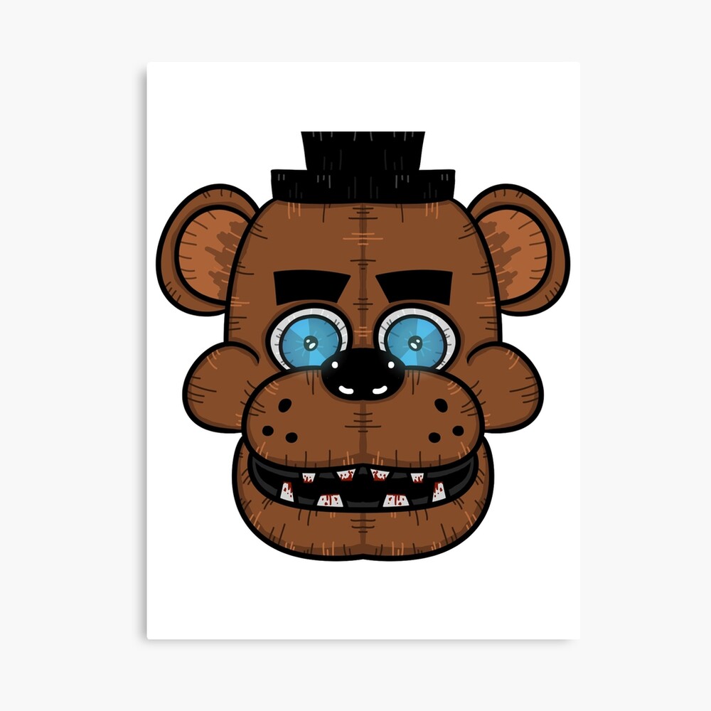 Freddy Fazbear - Five Nights at Freddy's Plus Greeting Card for