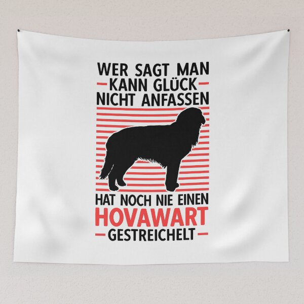 Item preview, Hovawart petting German farm dog saying designed and sold by madgrfx.
