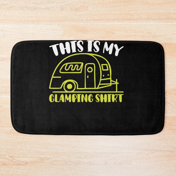 Item preview, Glamping with caravan designed and sold by fatshirt.