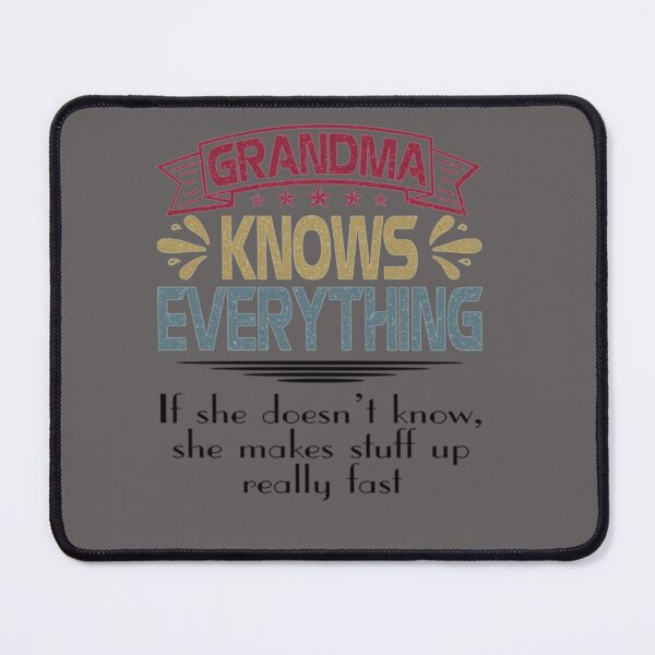 Item preview, Grandma Knows Everything Vintage Grandma Knows Everything If She Doesn't Know She Makes Vintage designed and sold by SouthernYall.