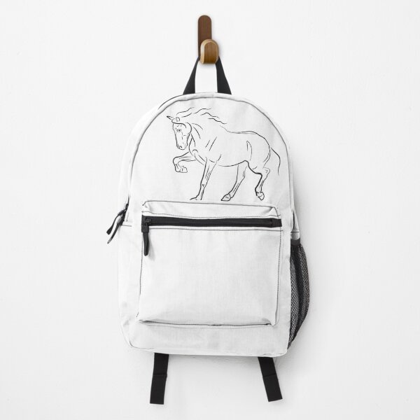 Item preview, Trotting horse ink illustration designed and sold by Radka Arbesová.