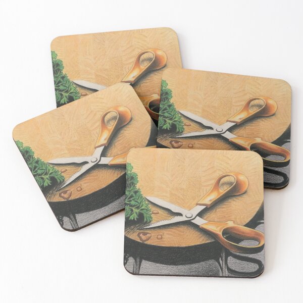 Item preview, Kitchen Cooking, Chef With Food, Cutting Board,   designed and sold by Bert Englefield.