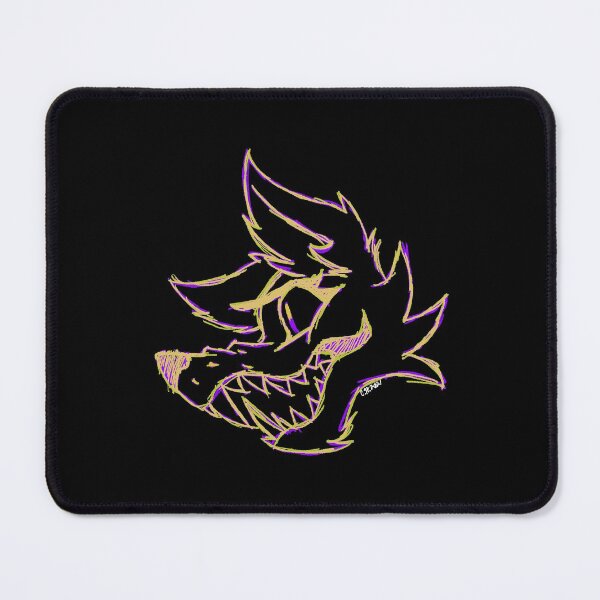 Item preview, Shiny Art Wolf Outline designed and sold by Cres-Cartoons.