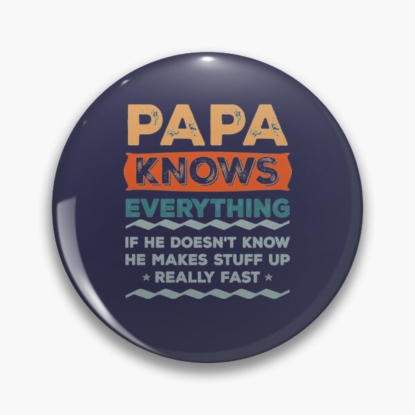 Artikelvorschau, Papa weiß alles Mens Papa weiß alles Shirt Pops Opa Weihnachten entworfen und verkauft von SouthernYall.