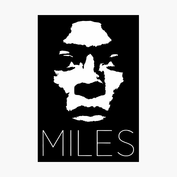 MILES DAVIS Photographic Print