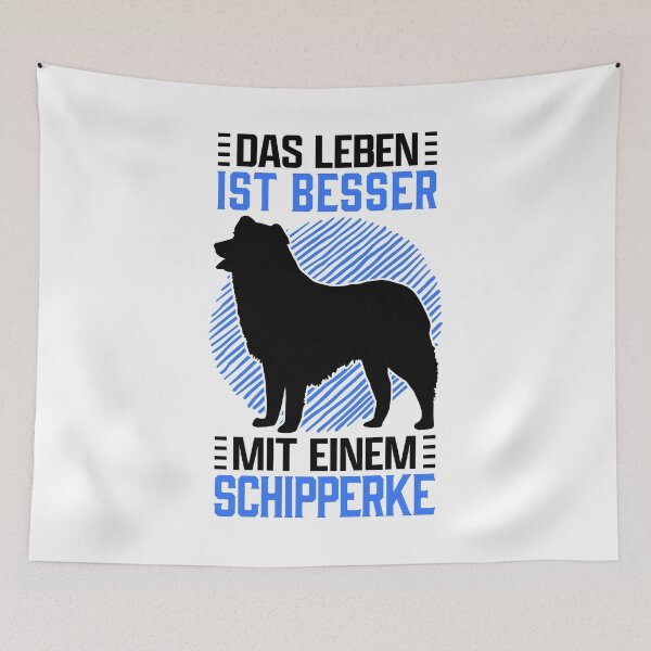 Item preview, Living with Schipperke Belgian Shepherd Dog designed and sold by madgrfx.