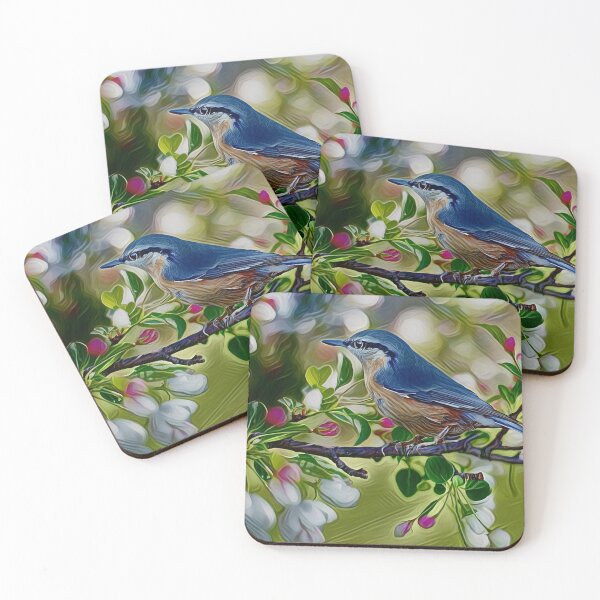 Item preview, Blue Bird Oil Painting designed and sold by Funpart.