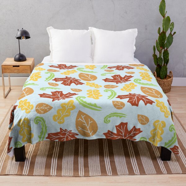 Item preview, Fall Autumn Leaves Pattern designed and sold by emDesign123.