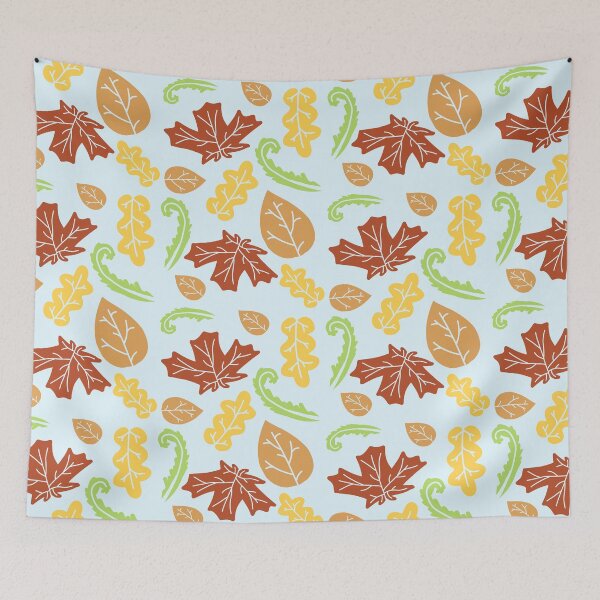 Item preview, Fall Autumn Leaves Pattern designed and sold by emDesign123.