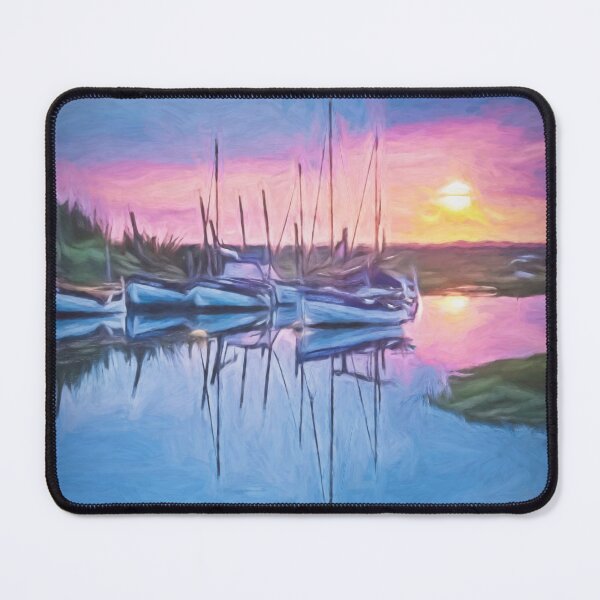 Item preview, Sunset at Blakeney a Digital Painting designed and sold by IanWL.