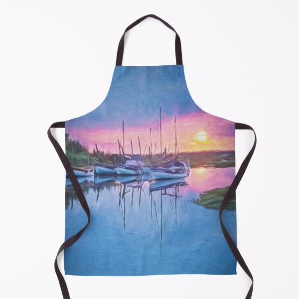 Item preview, Sunset at Blakeney a Digital Painting designed and sold by IanWL.
