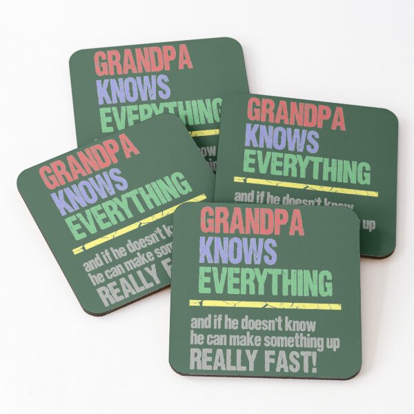 Item preview, Grandpa Knows Everything Grandpa Know Everything or makes it up funny designed and sold by SouthernYall.
