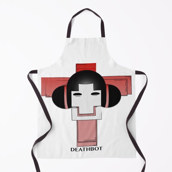 Item preview, Deathbot Girl Manga robot skull on the cross designed and sold by emm-j.