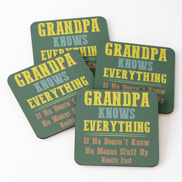 Item preview, Grandpa Knows Everything Grandpa Knows Everything (4) designed and sold by SouthernYall.