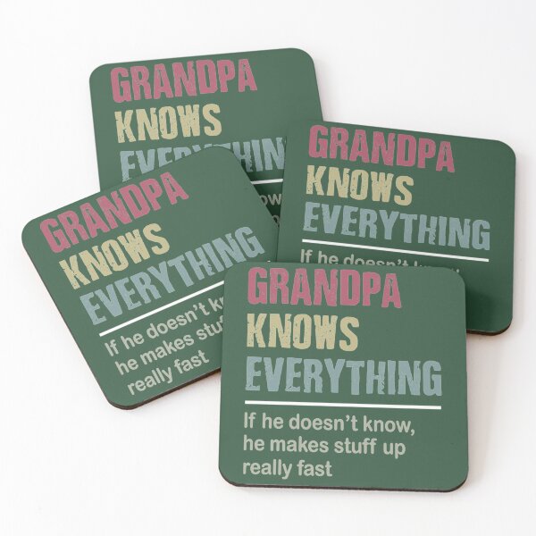 Item preview, Grandpa Knows Everything grandpa knows everything (6) designed and sold by SouthernYall.
