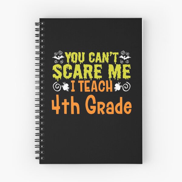 Aperçu de l'œuvre Tu ne peux pas me faire peur, j'enseigne Halloween en 4e année créée et vendue par brightgift.