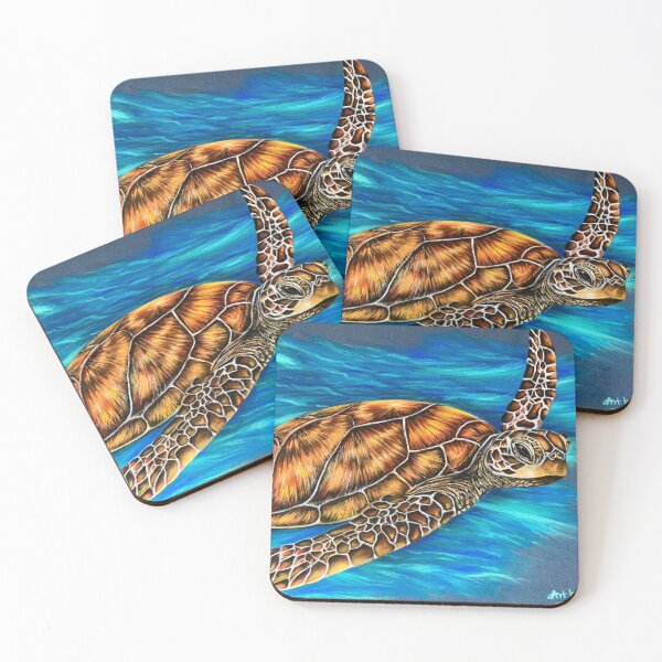 Item preview, Sea Turtle In the Deep Blue Sea designed and sold by Artbythree.