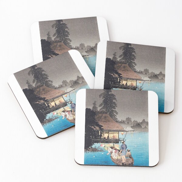 Item preview,  Enjoying Evening Cool print by Hiroaki Takahashi designed and sold by gizmut.