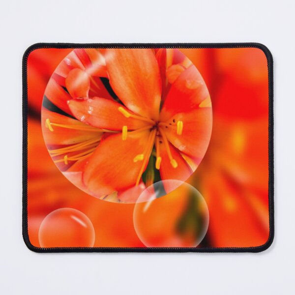 Item preview, Orange Flower Bubble - Berwick designed and sold by NaluandLulu.