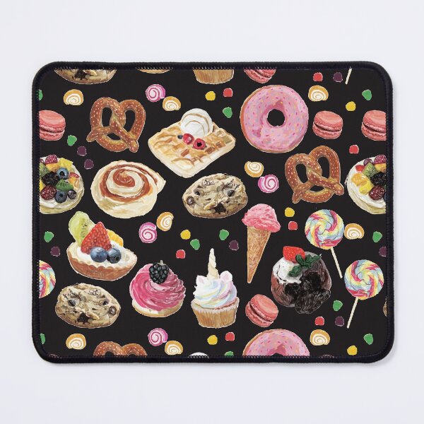 Item preview, Assorted Desserts - Candies, Donut, Lollypop, Waffle, Ice Cream, Tarts, Macaron, Cookies and More designed and sold by Alicia Chee.