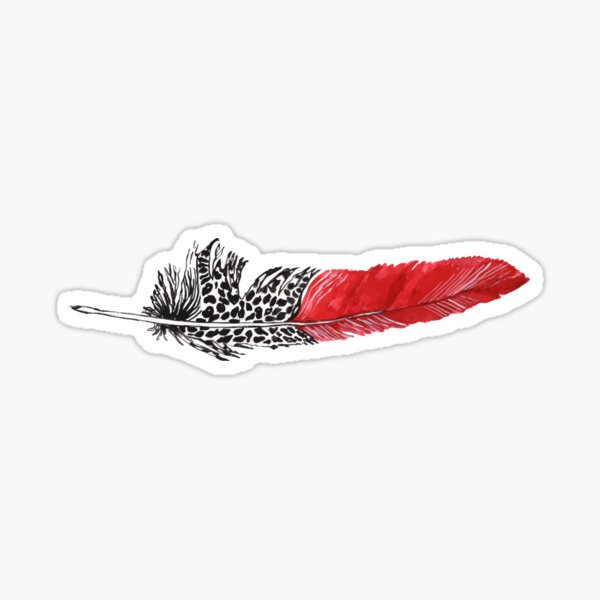 Colorful wing Sticker