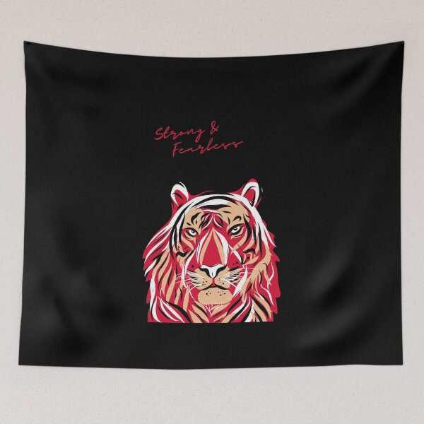 Item preview, Strong And Fearless Tiger designed and sold by surprise-to-me.
