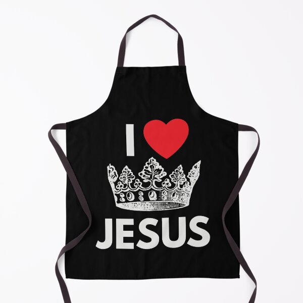 Item preview, I LOVE KING JESUS (WHITE) designed and sold by BravenWild.