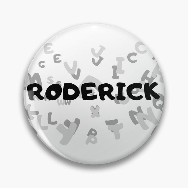 Item preview, El nombre Roderick designed and sold by Initial-Inlook.