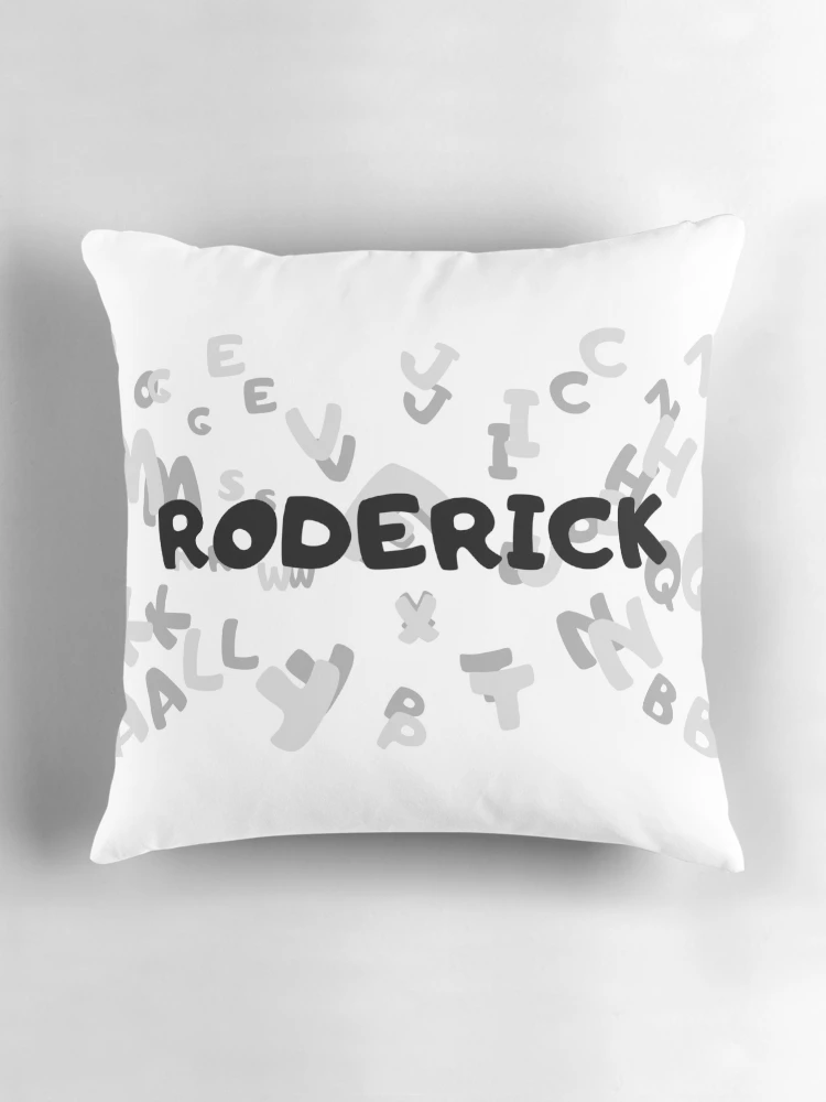 Thumbnail 3 of 4, Pillow, The Name Roderick designed and sold by Initial-Inlook.