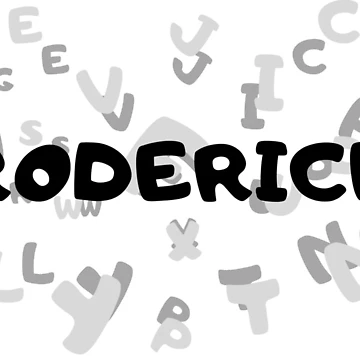 Artwork thumbnail, The Name Roderick by Initial-Inlook