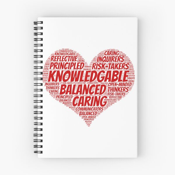Item preview, I Love IB DP International Baccalaureate Diploma Program Learners Profile Heart designed and sold by coffeetea2020.