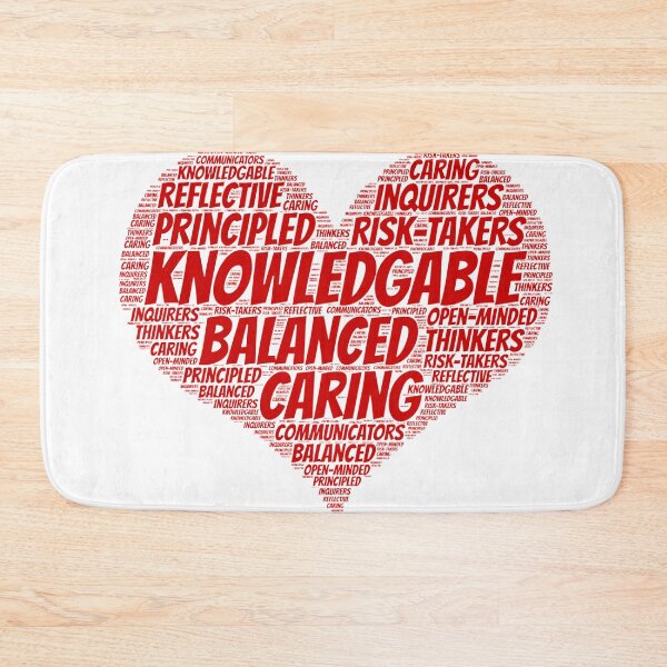 Item preview, I Love IB DP International Baccalaureate Diploma Program Learners Profile Heart designed and sold by coffeetea2020.