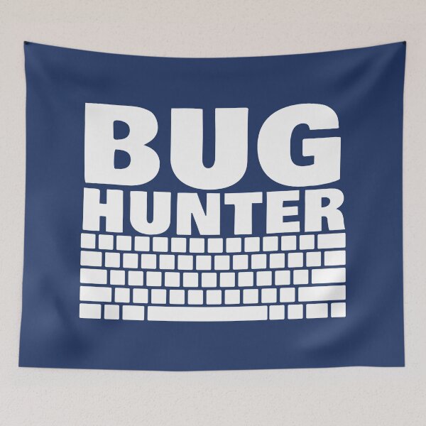 Item preview, Bug Hunter, funny coding gift, Programming Humor designed and sold by LostTraveller.