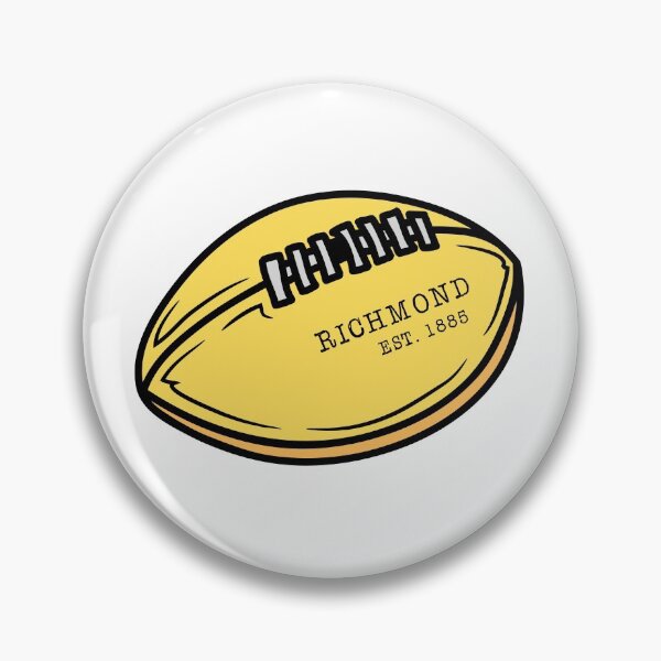 Artikelvorschau, Richmond Tigers AFL Team EST Yellow Sherrin entworfen und verkauft von All-About-AFL.